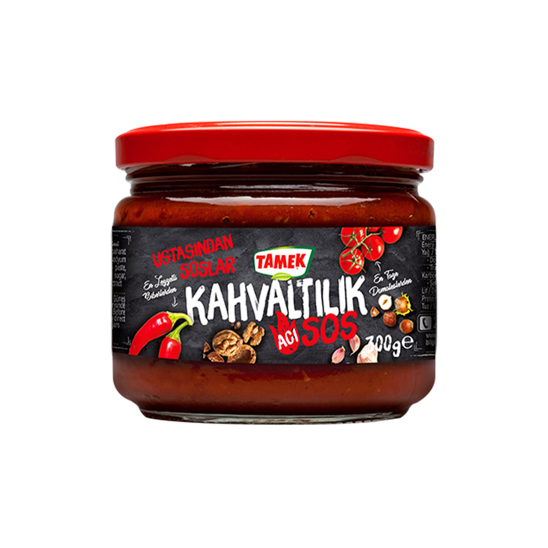 TAMEK BREAKFAST SAUCE HOT 300GR - Altin Grocery Spread Tamek