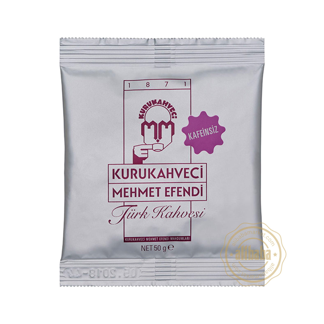 MEHMET EFENDI TURKISH COFFEE (DECAF) 50G - Altin Grocery Coffee Mehmet Efendi
