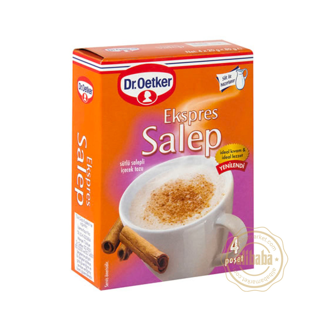 DR OETKER EXPRESS SALEP 20GR X 4 PK - Altin Grocery Sahlep Dr Oetker