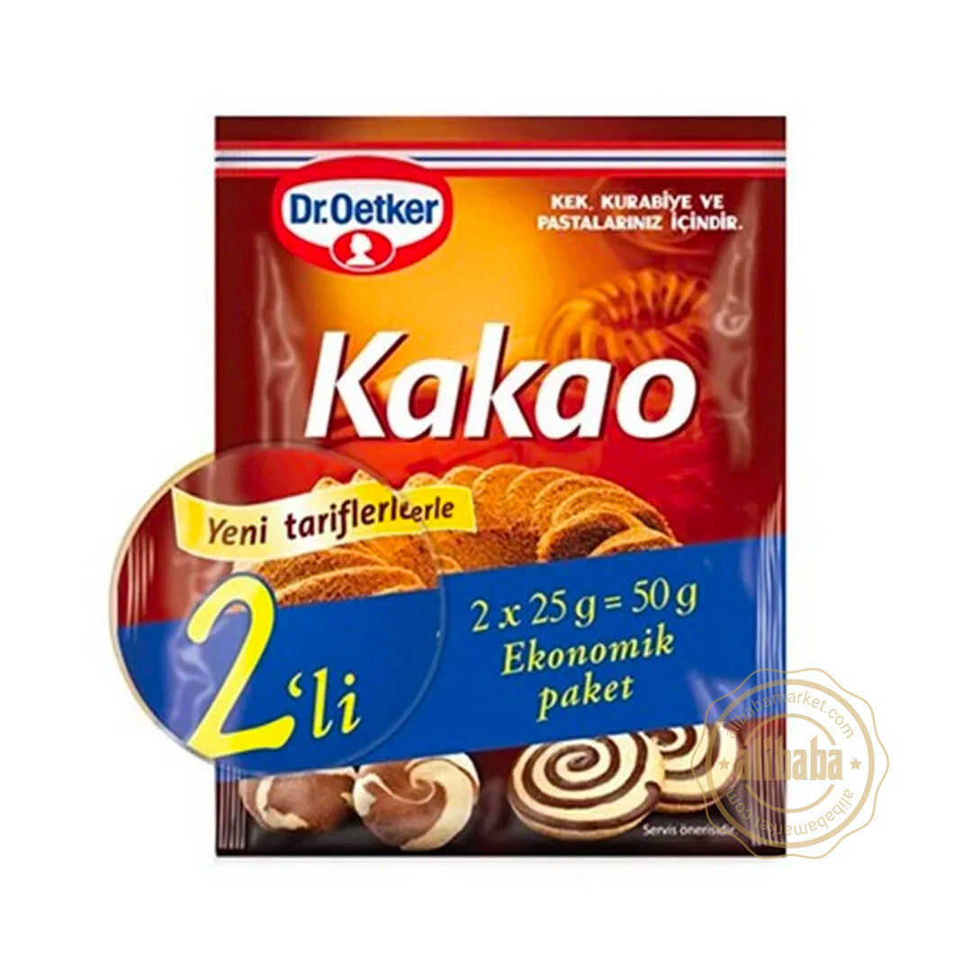 DR OETKER COCOA 2PCK 50GR