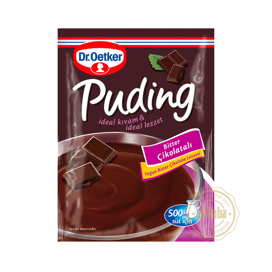 DR OETKER BITTER CHOCOLATE PUDDING 111GR - Altin Grocery Baking Ingredients Dr Oetker