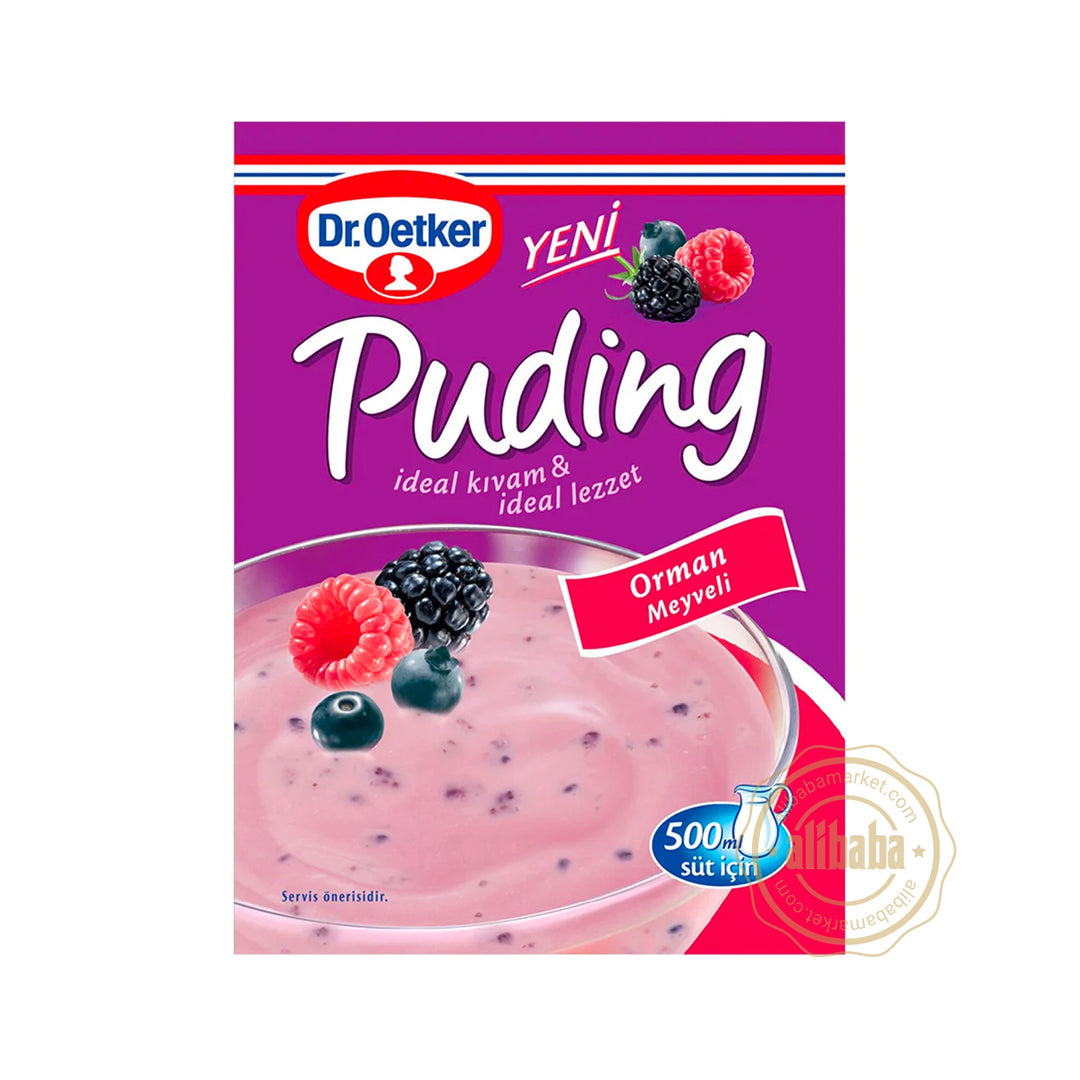 DR OETKER FOREST FRUIT PUDDING 81GR - Altin Grocery Baking Ingredients Dr Oetker