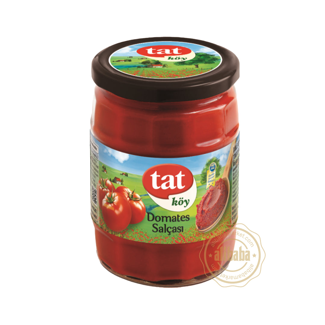 TAT VILLAGE STYLE TOMATO PASTE 560G - Altin Grocery Paste Tat