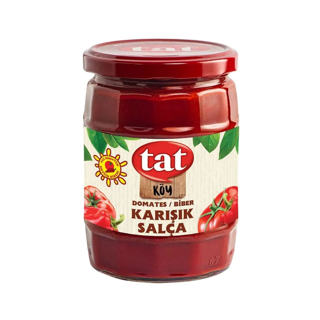 TAT VILLAGE STYLE TOMATO MILD PEPPER MIX PASTE 560G