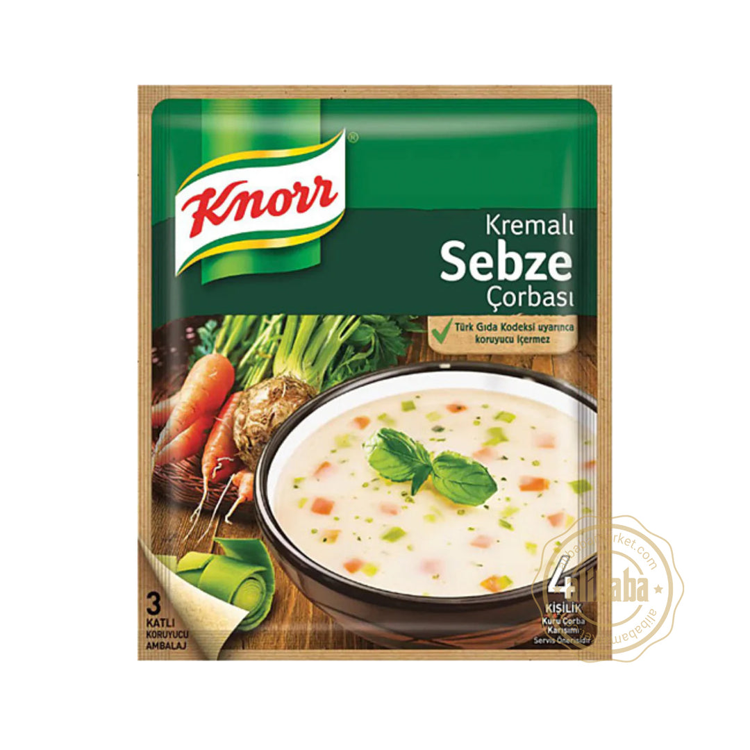 KNORR REGULAR VEGETABLE CREAM SOUP 65GR - Altin Grocery Soup Knorr