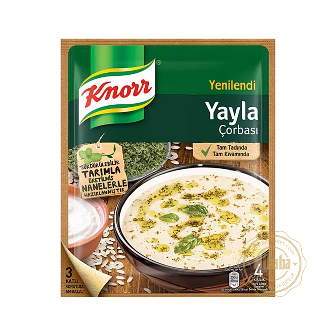 KNORR REGULAR YAYLA SOUP 72GR - Altin Grocery Soup Knorr