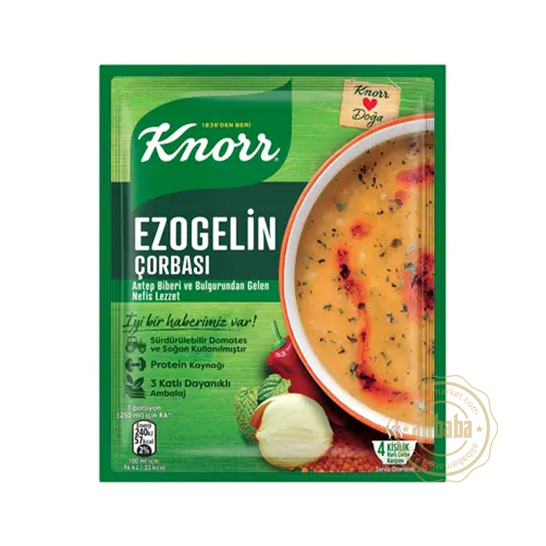 KNORR REGULAR EZOGELIN SOUP 74GR - Altin Grocery Soup Knorr