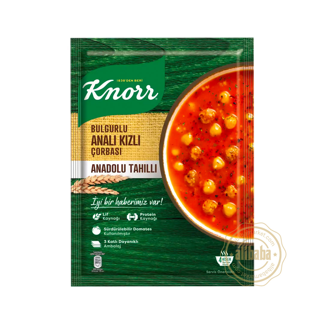 KNORR BULGURLU ANALI KIZLI CORBA 92GR