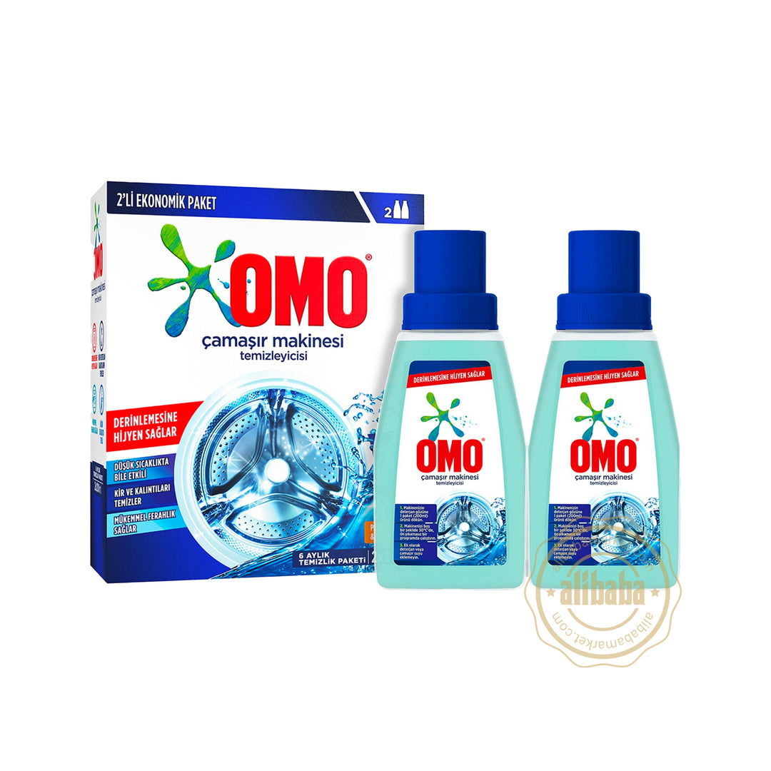 OMO LAUNDRY MACHINE CLEANER 200ML x 2 - Altin Grocery Detergent Omo