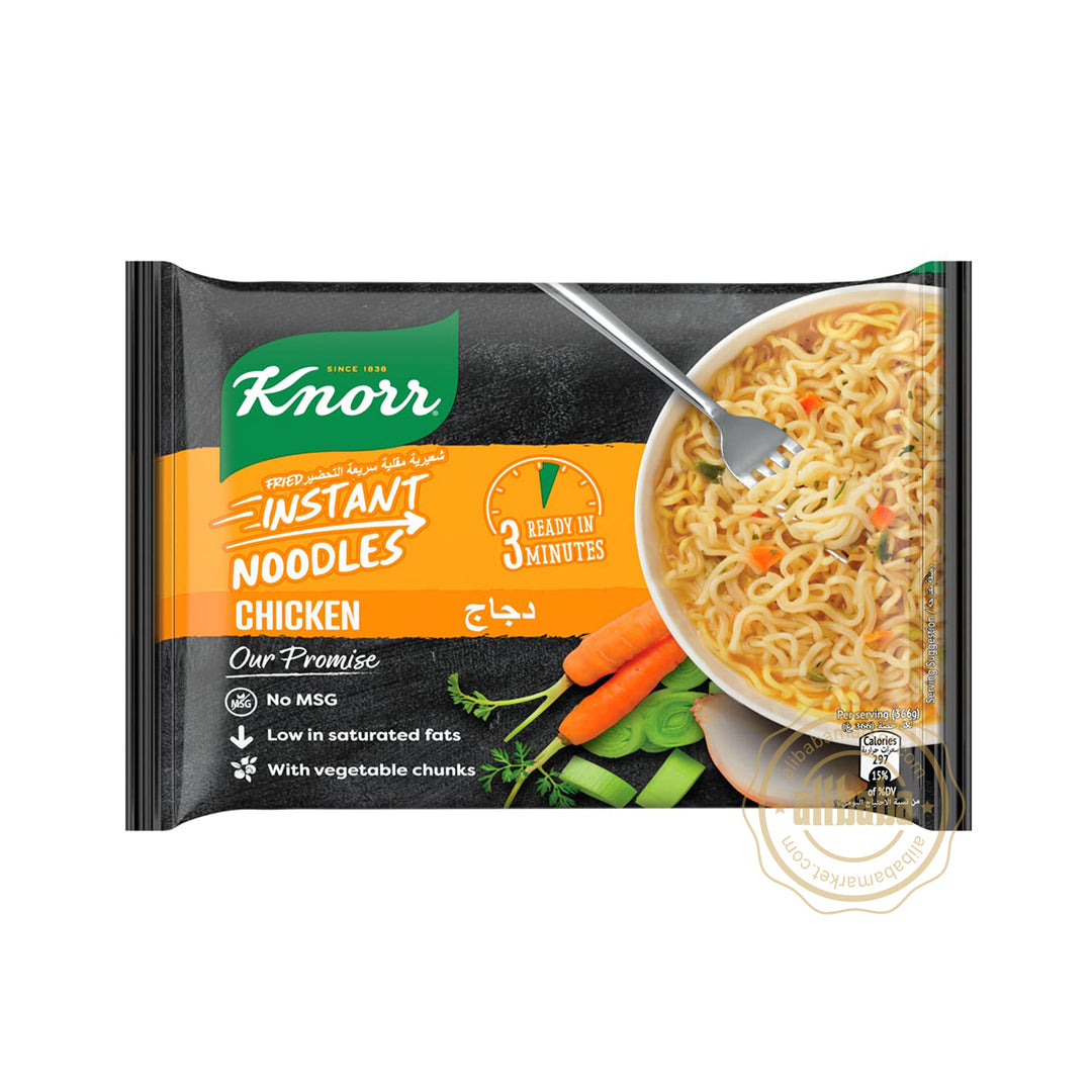 KNORR INSTANT NOODLE W CHICKEN SEASONING 66GR