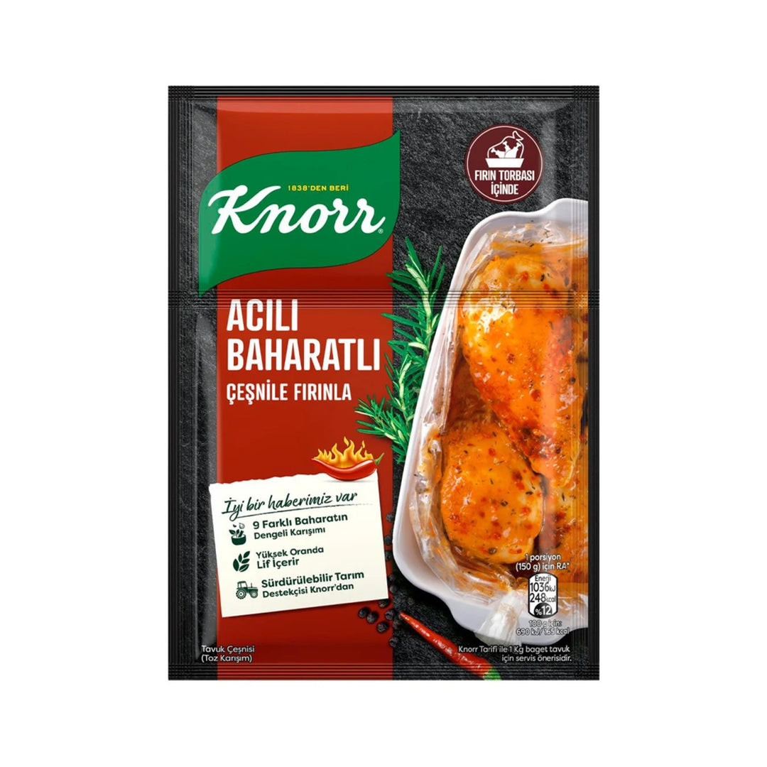 KNORR ACILI BAHARATLI 31G - Altin Grocery Spice Knorr