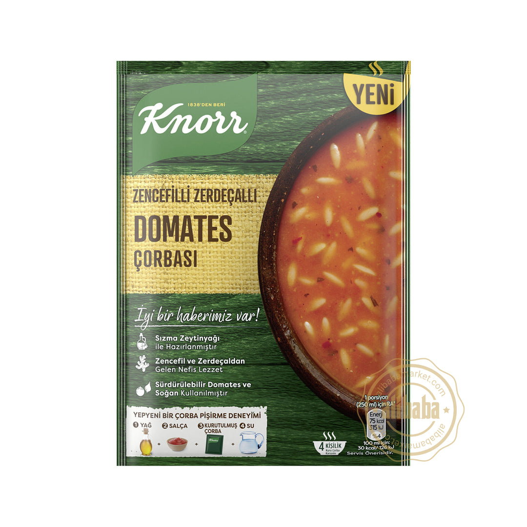 KNORR ZENCEFILLI ZERDECALLI DOMATES CORBASI 98GR