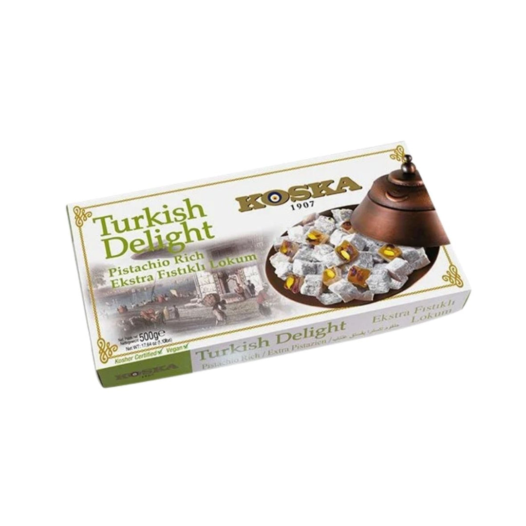 KOSKA TURKISH DELIGHT DOUBLE PISTACHIO 500GR