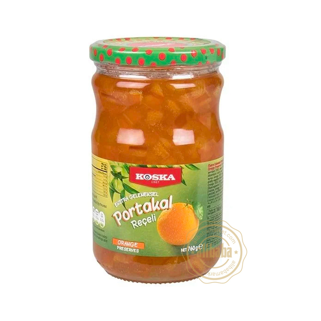 KOSKA JAM ORANGE PRESERVES 760GR - Altin Grocery Jam Koska