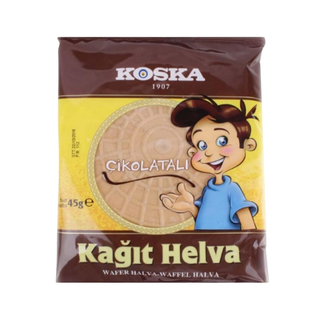 KOSKA WAFER HALVA (CHOCOLATE) 45G