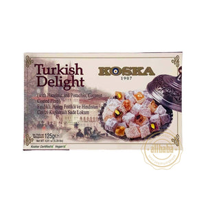KOSKA TURKISH DELIGHT W MIX NUTS 125G