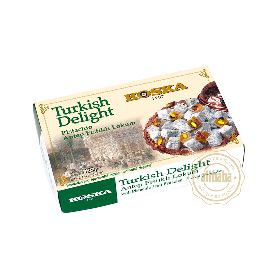 KOSKA TURKISH DELIGHT PISTACHIO 125GR