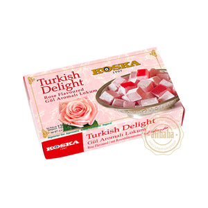 KOSKA TURKISH DELIGHT ROSE FLAVORS 125GR