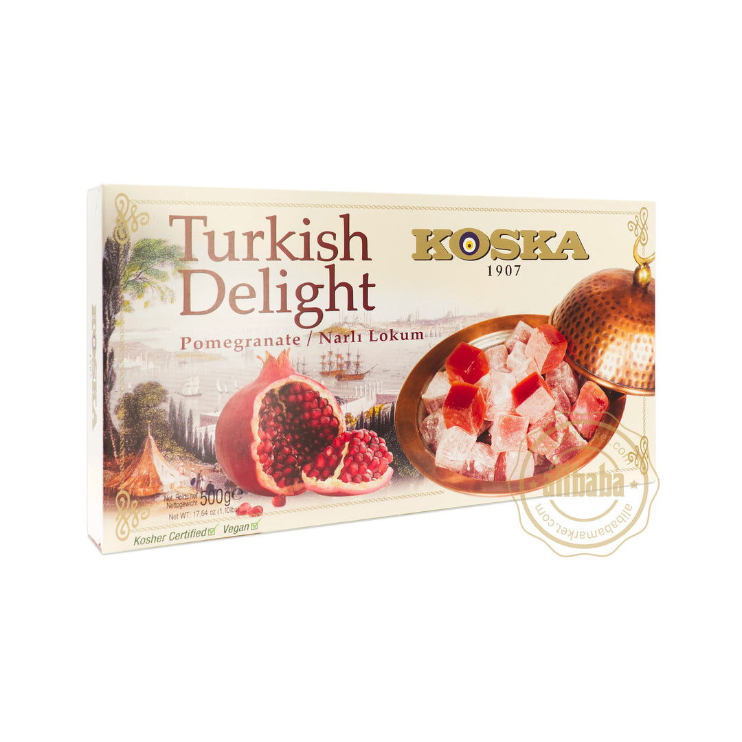 KOSKA TURKISH DELIGHT W POMEGRANATE 500GR