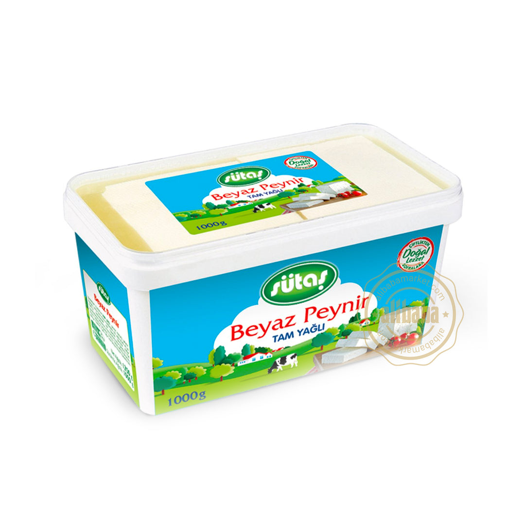 SUTAS FULL FAT WHITE CHEESE 1000GR - Altin Grocery White Cheese Sutas