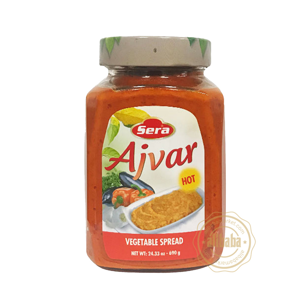 SERA HOT AJVAR 690GR - Altin Grocery Spread Sera