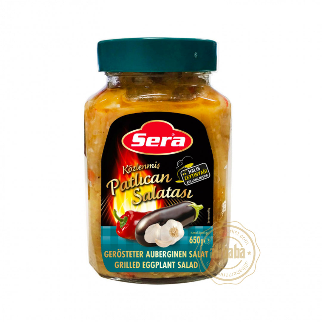 SERA ROASTED EGGPLANT SALAD 650GR - Altin Grocery Ready Meal Sera