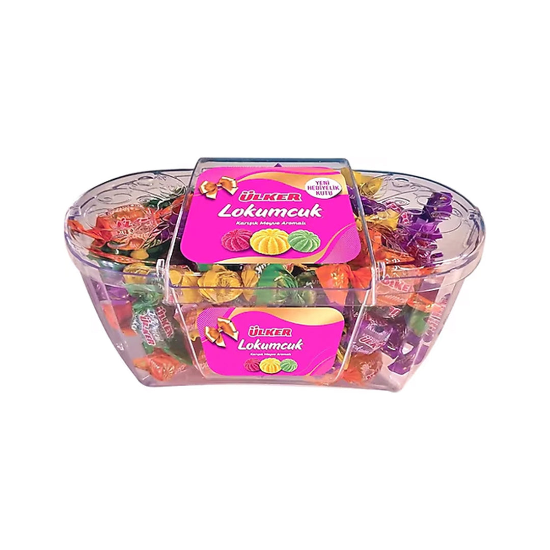 ULKER LOKUMCUK MIX FRUIT SOFT CANDY 600G - Altin Grocery Candy Ulker