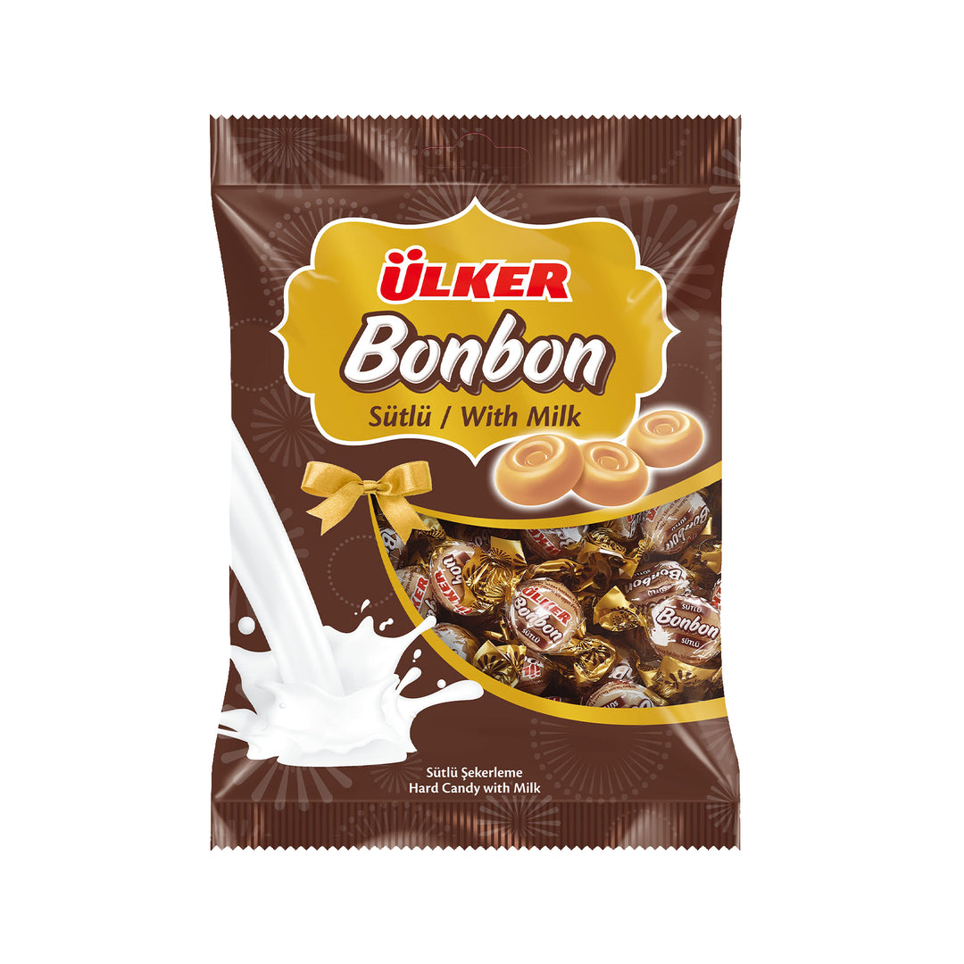 ULKER HARD CANDY W MILK (BONBON) 350G - Altin Grocery Candy Ulker