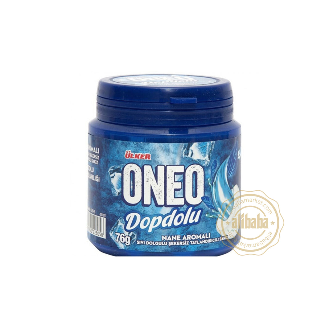 ULKER ONEO MINT FILLING GUM 76G