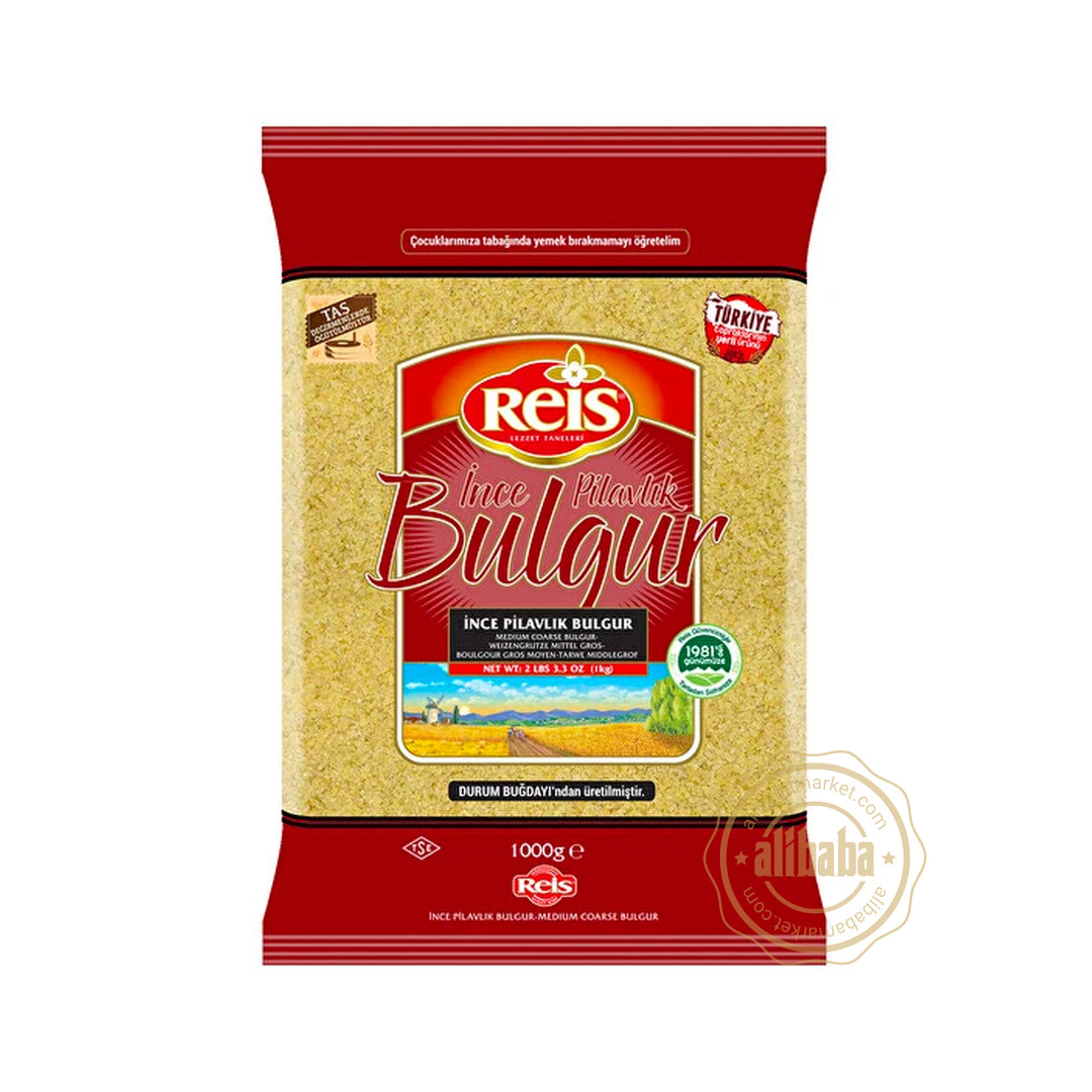 REIS MEDIUM COARSE BULGUR (INCE PILAVLIK) 1KG - Altin Grocery Bulgur Reis