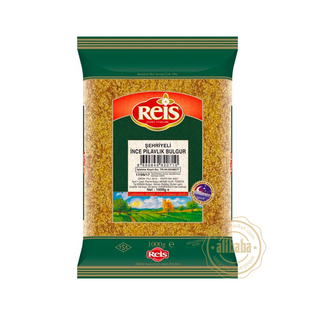 REIS SEHRIYELI PILAVLIK BULGUR 1KG - Altin Grocery Bulgur Reis