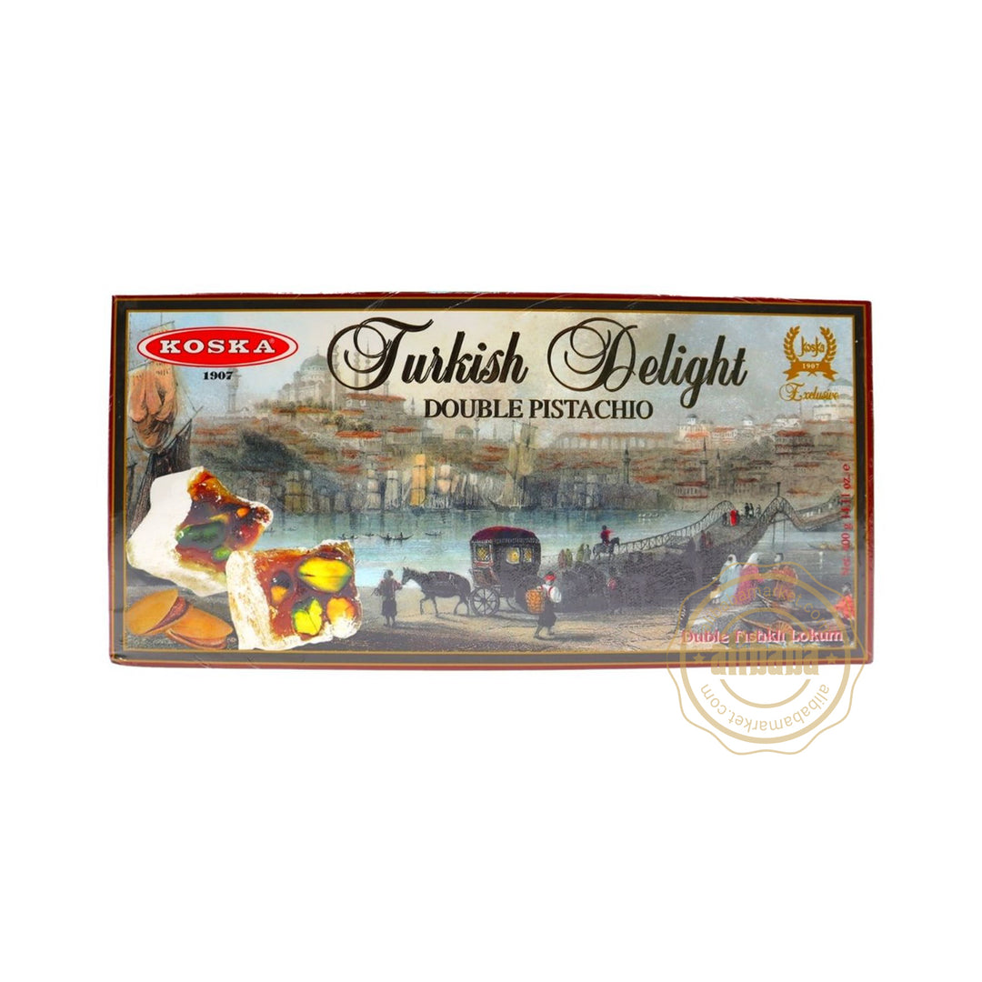 KOSKA 1907 TURKISH DELIGHT DOUBLE PISTACHIO 400GR