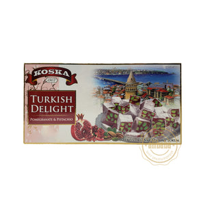 KOSKA 1907 TURKISH DELIGHT POMEGRANATE PISTACHIO 400GR (KOD 009)