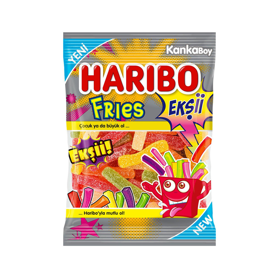 HARIBO SOUR FRIES 70G - Altin Grocery Candy & Gums Haribo