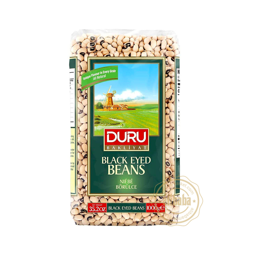 DURU BLACK EYED BEANS (BORULCE) 1KG - Altin Grocery Bean Duru