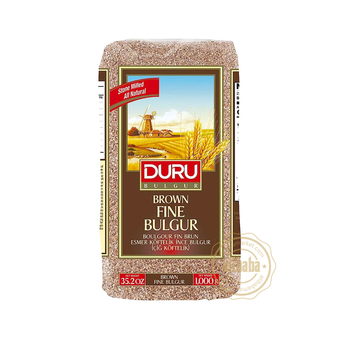 DURU BROWN FINE BULGUR 1KG - Altin Grocery Bulgur Duru