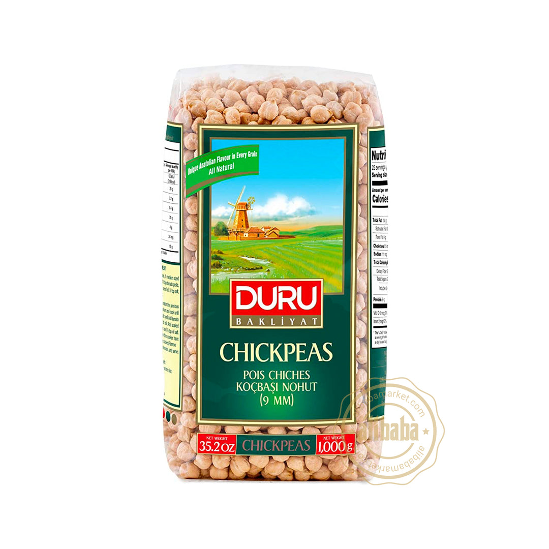DURU CHICKPEAS 9MM 1KG - Altin Grocery Chickpeas Duru