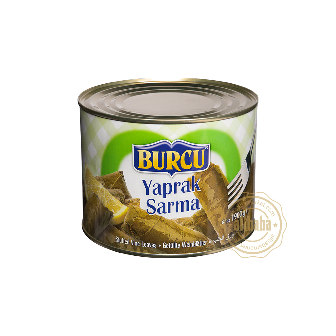 BURCU STUFFED GRAPE LEAVES (YAPRAK SARMA) 1900GR - Altin Grocery Ready Meal Burcu