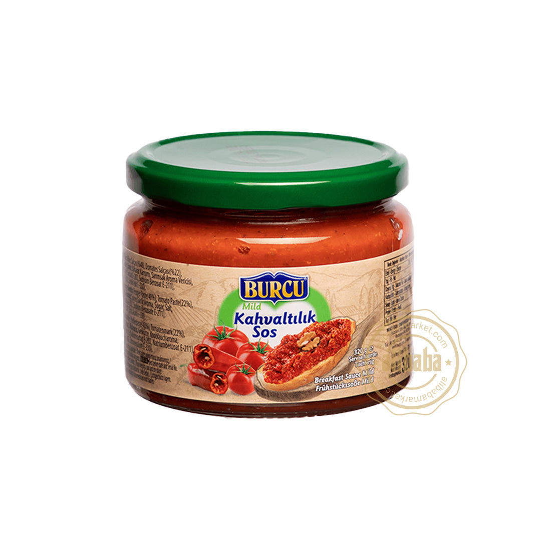 BURCU BREAKFAST SPREAD MILD (KAHVALTILIK SOS) 320G - Altin Grocery Spread Burcu