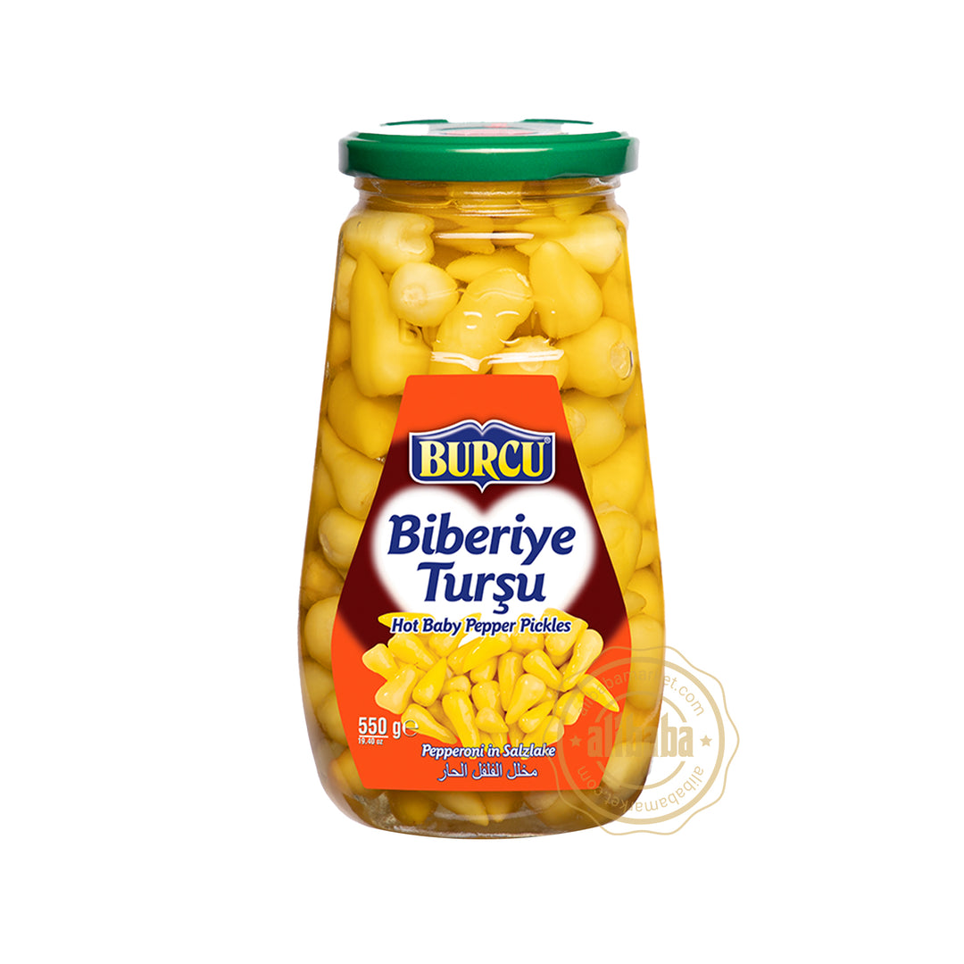 BURCU HOT PEPPER PICKLES 550G - Altin Grocery Pickle Burcu