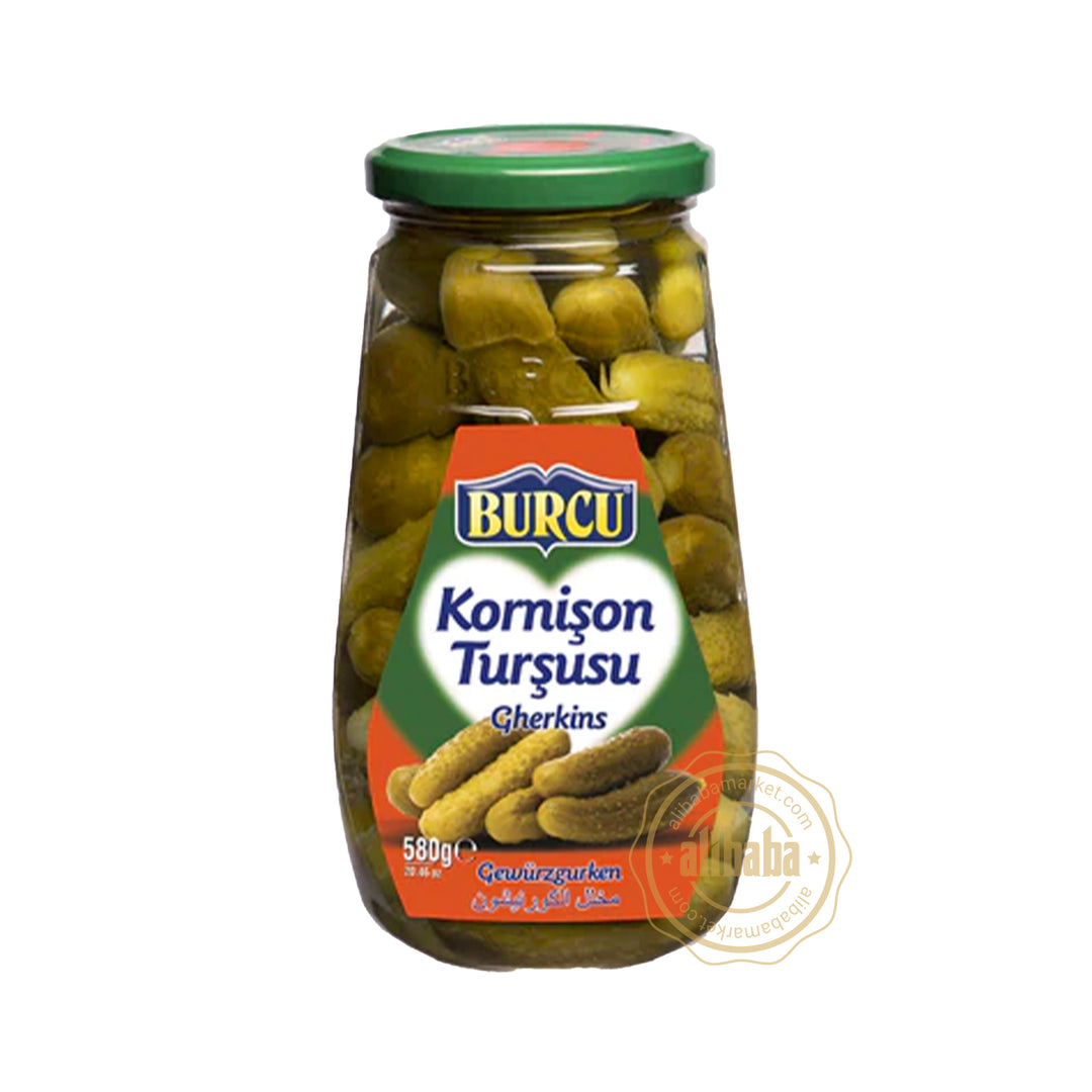 BURCU CORNICHON PICKLES 580G - Altin Grocery Pickle Burcu