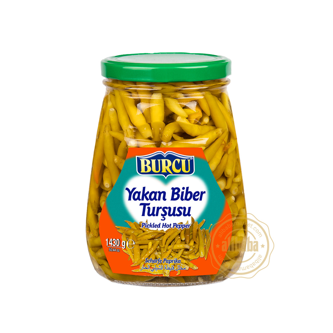 BURCU HOT PEPPER PICKLES 1430G - Altin Grocery Pickle Burcu