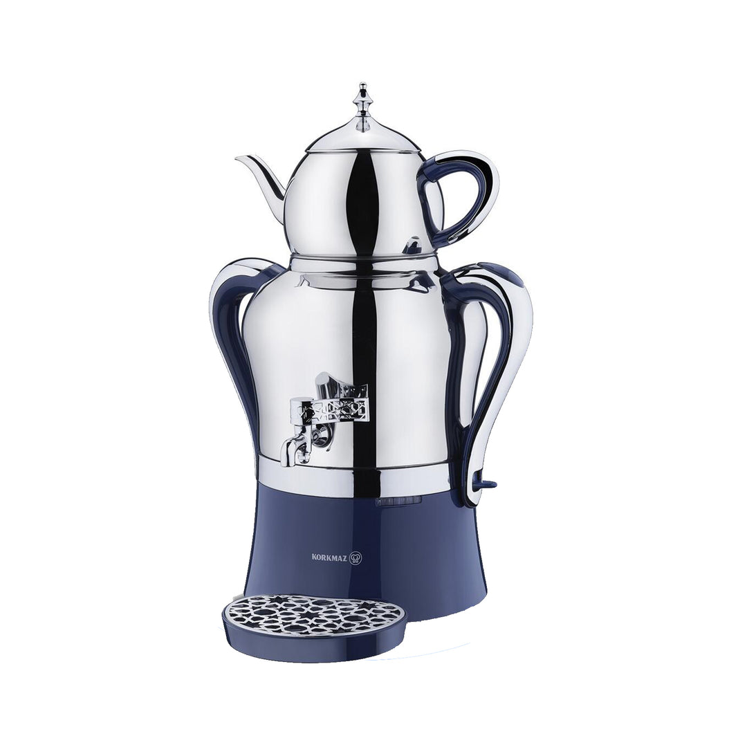 KORKMAZ HANEDAN SEMAVER 3.5 LT (A843-03) - Altin Grocery Tea Maker Korkmaz
