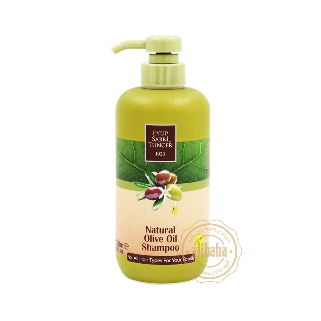 EYUP SABRI TUNCER NATURAL OLIVE OIL SHAMPOO 600ML - Altin Grocery Shampoo Eyup Sabri Tuncer