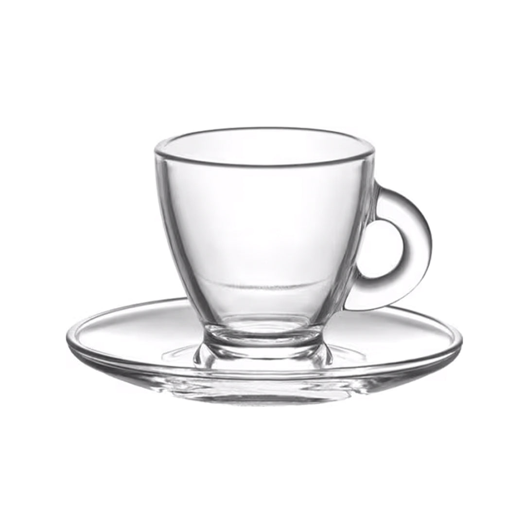 LAV COFFEE SET 225 cc (7 1/2 oz) ROMAS5 12 PCS - Altin Grocery Glassware Lav