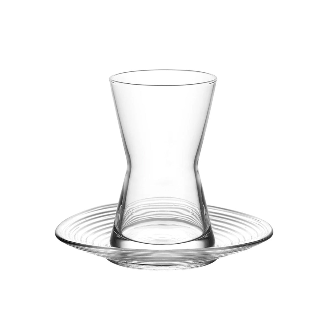 LAV TEA SET DERINS2 12PCS - Altin Grocery Glassware Lav
