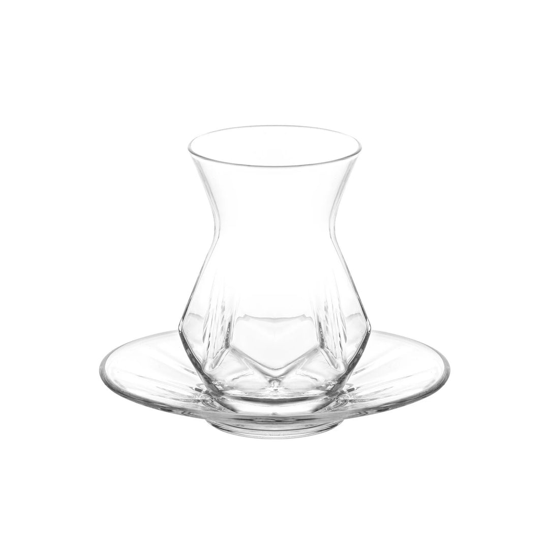 LAV TEA GLASS 165CC ALYAS1 12 PCS - Altin Grocery Glassware Lav