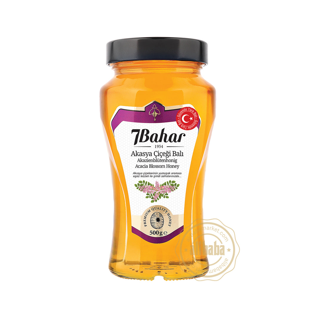 7 BAHAR ACACIA BLOSSOM HONEY 500GR - Altin Grocery Honey 7 Bahar