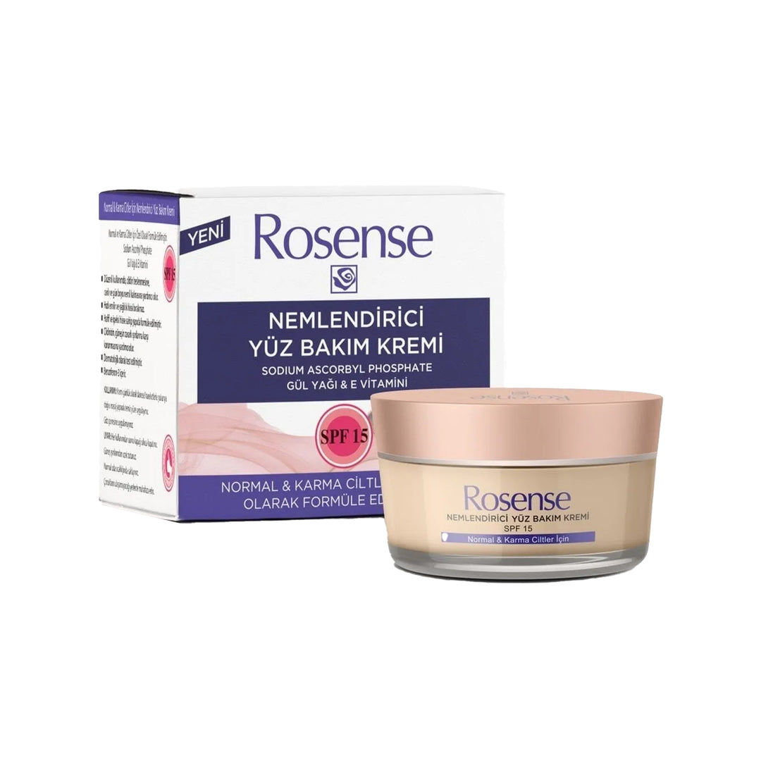 ROSENSE MOISTURIZING FACIAL CREAM 50ML - Altin Grocery Facial Cream Rosense