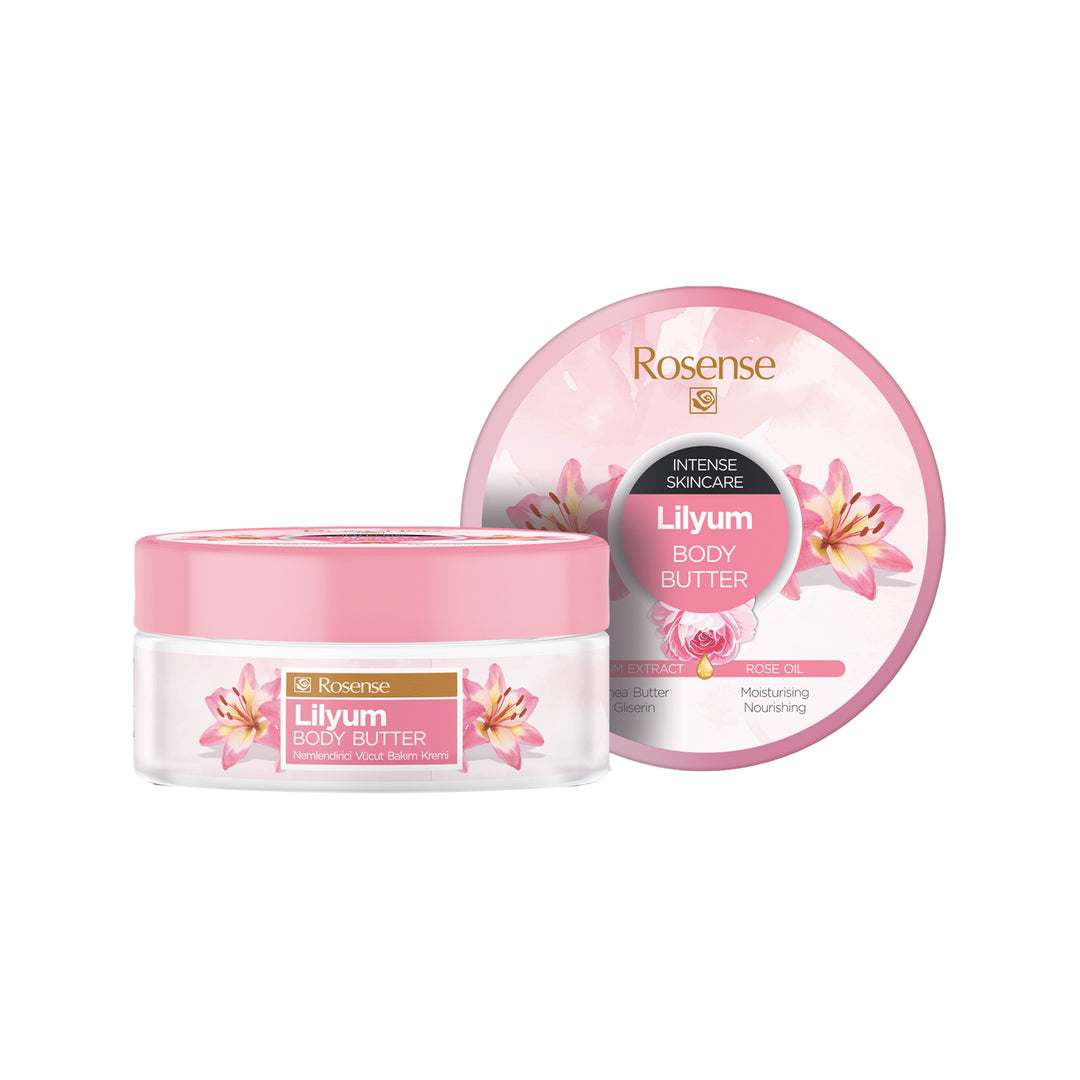 ROSENSE BODY BUTTER ROSE AND LILIUM 150ML - Altin Grocery Body Cream Rosense
